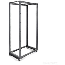 42U Mobile Open Frame Server Rack - Ideal for IT Professionals & Data Centers picture