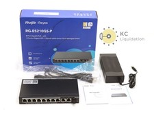 Ruijie Reyee RG-ES210GS-P 8-Port Gigabit PoE w/ 1 SFP & 1 Uplink 120W picture