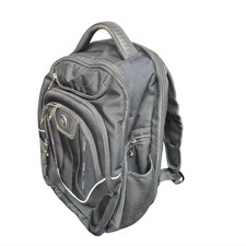 SwissDigital Design Black Tech Backpack USB Charging Port Laptop Sleeve 15in picture