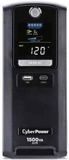 CyberPower 1500VA 10-Outlet UPS Battery Backup with LCD & USB Ports picture