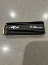 Crucial P5 Plus 2TB NVMe M2 2280 SSD with HeatSink PCIe Gen4 PC - 99% Health picture