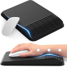 MEKASS Ergonomic Mouse Pad with Wrist Rest, Mouse Pad with Wrist Support for Pai picture