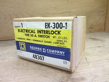 Square D 48307 Electrical Interlock For 30 Amp Switch NOS *Lot of 4 CSQ picture