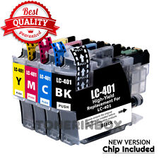 4pk LC401 Ink Cartridges For Brother LC-401 MFC-J1010DW MFC-J1012DW MFC-J1170DW picture