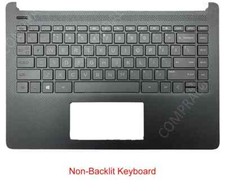for HP 14-DQ 14-FQ 14-DQ1059WM Top Palmrest US Keyboard M03796-001 L61504-001 picture
