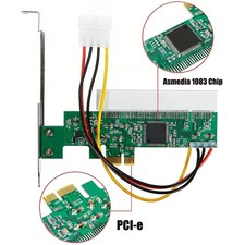 ASM1083 PCIe to PCI Adapter Card 32bit Riser Extender x1 Converter picture