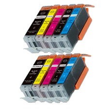 10 PK Ink Cartridges Combo fits Canon PG-270 CLI-271 MG5821 MG5822 MG6820 picture