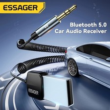 Essager Aux to Bluetooth 5.0 Adapter 3.5mm Bluetooth Receiver for Car USB Audio picture