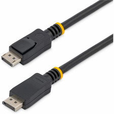 StarTech 15ft / 5m DisplayPort Cable With Latches - Male/Male DISPLPORT15L picture