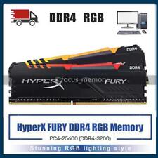 HyperX FURY RGB 8GB 16GB 32GB DDR4-3200MHz PC4-25600 DIMM XMP Desktop Memory lot picture