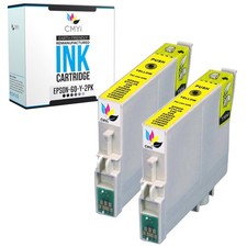 2-PK Compatible T060 Yellow Ink Cartridge for Epson Stylus CX4800 CX5800 CX5800F picture