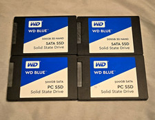 LOT OF 4 Western Digital WD Blue 500GB 2.5