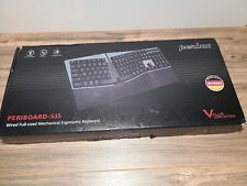 Perixx PERIBOARD-335 Wired Ergonomic Mechanical Compact Keyboard -BLUE SWITCH picture