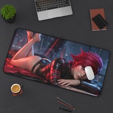 Vi Arcane Mouse Pad, League of Legends XXL Gaming Desk Mat picture