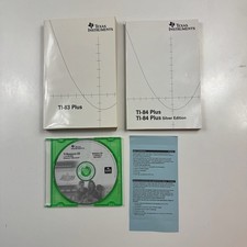 Texas Instruments TI-83 / TI-84 Plus Guidebook & Resource CD Manual Set picture