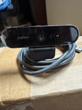 Logitech Brio 4K Pro Ultra HD Webcam V-U0040 USB-C Stream Video Camera w/ Cable picture