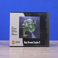 Ray Dream Studio 5 PC MAC/PC 3D graphics design suite professional art picture
