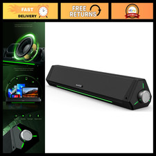 Bluetooth Computer Speakers, AUX Sound Bar for Desktop PC, High-Quality Audio picture