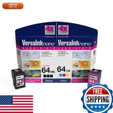 VersaInk Nano 64 MICR Black & Tri-Color Ink Cartridge Combo for Check Printing picture