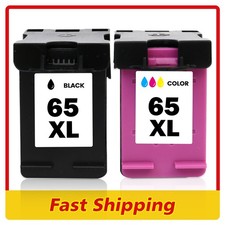 2PK 65 XL Ink Cartridge For HP 65XL Deskjet 2600 2652 2636 ENVY 5010 5052 5055 picture