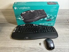Logitech MK550 Wireless Wave Combo K350 Keyboard M310 Mouse Unifying Receiver picture