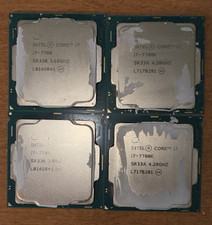Intel Mixed Lot Core i7-7700K i7-7700 CPU i7 Processor CPU Lot of 4 picture