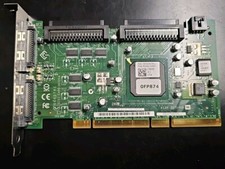Dell FP874 0FP874 Dual Channel SCSI Network RAID Host Controller PCI-X Card (C1) picture