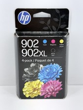 HP 902/902XL Genuine Ink Cartridges 4-Pack Cyan Magenta Yellow Black Exp:11/27 picture