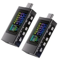  USB C Power Meter Tester,USB C Tester Digital 2PCS USB C Power Meter picture