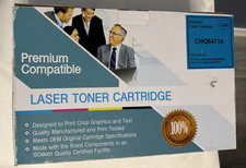 Premium Compatible Laser Toner Cartridge Cyan CHQ6471A - New picture