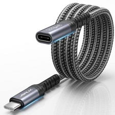 JSAUX USB C Extension Cable 2M/6.6FT 100W 10Gbps for Switch 2, iPhone 17 picture