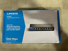 BRAND NEW Linksys SE3008 8 Ports Rack Mountable Gigabit Ethernet Switch picture