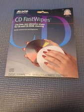 Allsop 50100 Fastwipes CD/DVD Cleaning Cloth Lint Free 15 Pack [New Cleaner] picture
