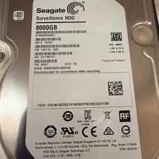 Seagate 8TB SkyHawk Surveillance 3.5