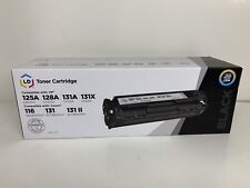 NEW LD Black Toner Cartridge For HP 125A, 128A, 131A, 131X, Canon 116, 131 & II picture