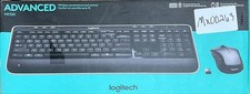 Logitech ADVANCED MK520 Full Size Wireless Keyboard and Mouse Combo - Black picture