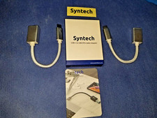 QTY 10 2 Pack Syntech Usb C To Usb OTG Adapter Braided Cable 6