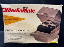 Media Mate 3-1/2 3.5” Data Storage 30 Disks By Mediamate Includes 28 Floppy Disk picture