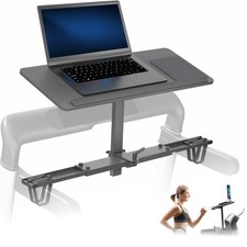 VIVO Height Adjustable Laptop Desk for Treadmills, Wooden Notebook Tray picture