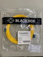 LOT OF 5 Black Box OS2 Single mode Fiber Optic Patch Cable Duplex LSZH  LC to LC picture