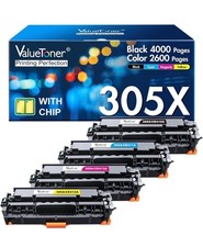 Toner Replacement Cartridge For HP 305A 305X CE401A CE410X CE411X CE412A CE413A picture
