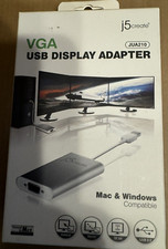 j5create USB to VGA Display Adapter JUA210 for Windows & Mac NEW picture