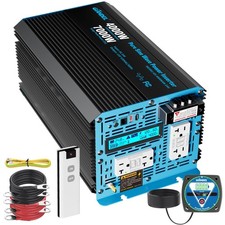GIANDEL 4000 Watt 24 V Pure Sine Wave Power Inverter 7000Watt Surge,UL458 Lis... picture