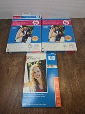 HP Premium Photo Paper Lot,  Open Boxes, (2) 5x7, 4x6 picture