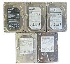 Lot of 5pcs Genuine Hitachi and Seagate 3TB 3.5