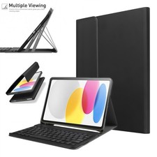 For iPad 7/8/9/10 Gen 10.2 Air Pro 11 Backlit Keyboard Case Magnetic Soft Cover picture