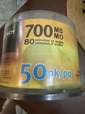 Cd-r NEXXTECH CD-R 50 Pack 700MB 80min Blank Recordable Burnable CDs New Sealed picture