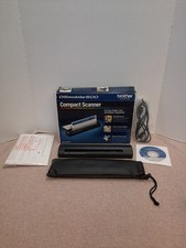 Brother DS600 Compact Handheld Mobile Pass-Through Scanner w/USB Cable TESTED picture