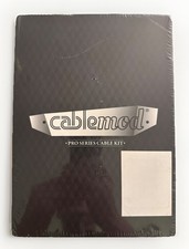 Cablemod Pro Series Cable Kit CM-PEV2-FKIT-NKKW-R Black + White - New Sealed picture