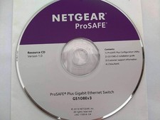 Netgear ProSAFE Plus Gigabit Ethernet Switch GS108Ev3 Resource CD picture